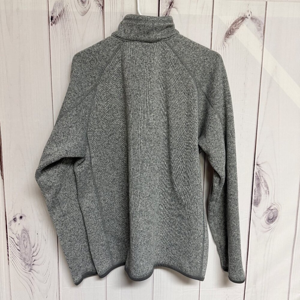 Patagonia Men’s Better Sweater 1/4 Zip Large Stone Heather EUC - Picture 3 of 9